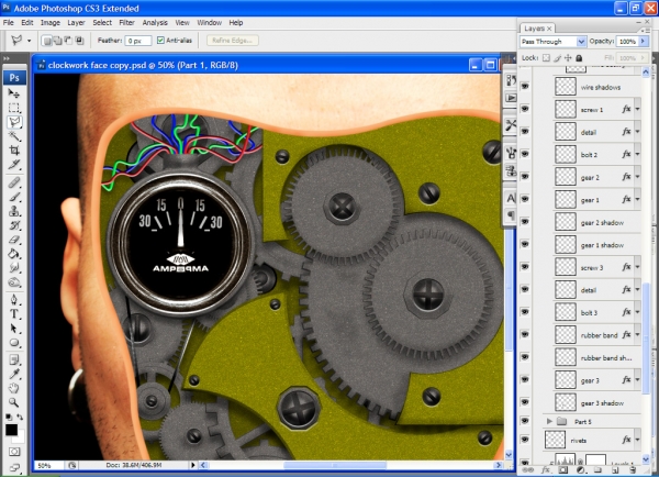 Creation of Clockwork: Step 40